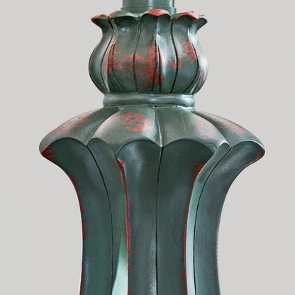 Lark Table Lamp | Resin, Fabric | Green