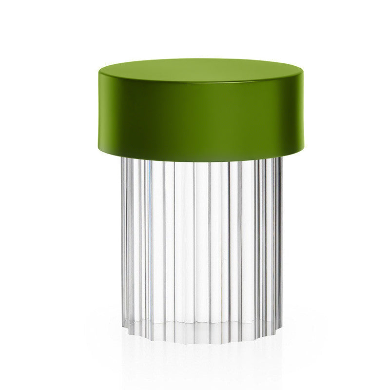 Portable Table Lamp | Rechargeable Glass Base | Touch Dimming, 4000mAh Battery