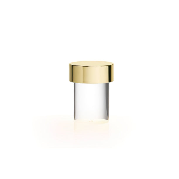 Portable Table Lamp | Rechargeable Glass Base | Touch Dimming, 4000mAh Battery