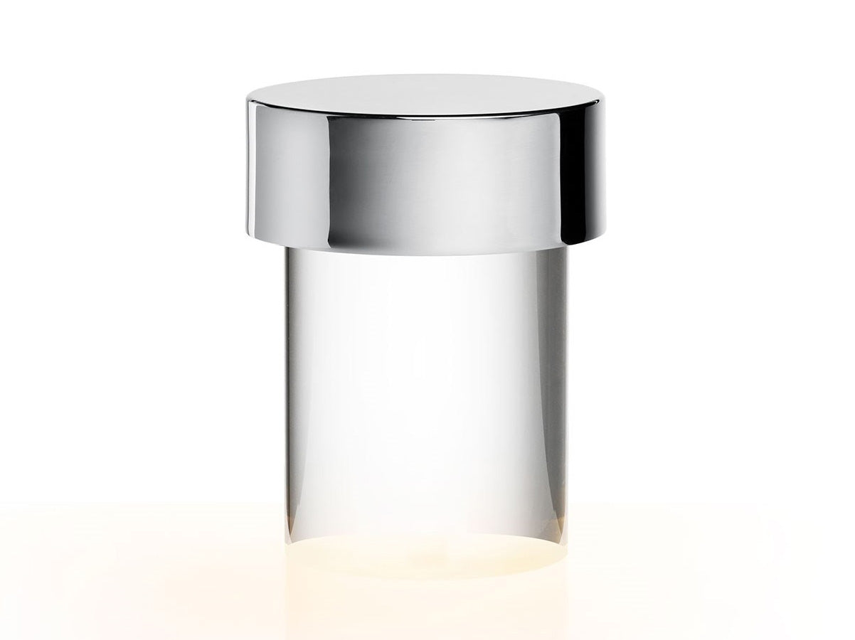 Portable Table Lamp | Rechargeable Glass Base | Touch Dimming, 4000mAh Battery