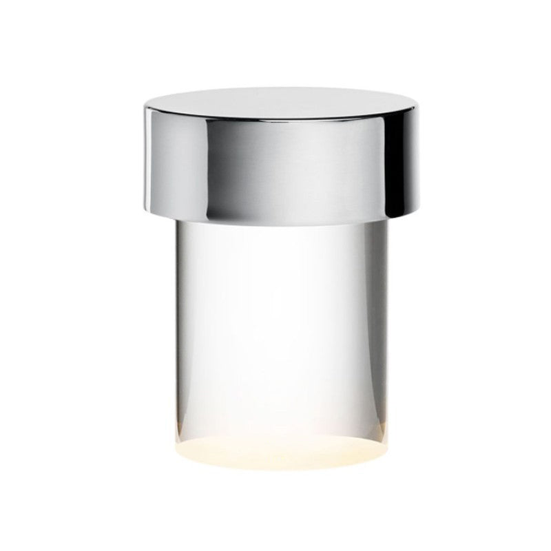 Portable Table Lamp | Rechargeable Glass Base | Touch Dimming, 4000mAh Battery