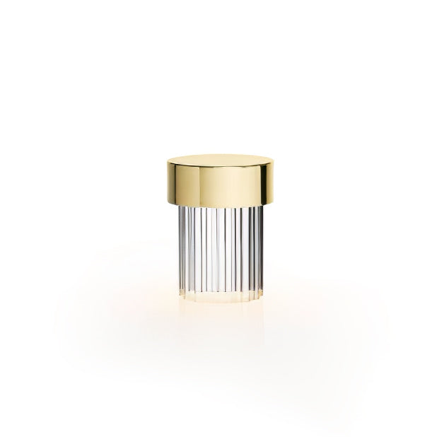 Portable Table Lamp | Rechargeable Glass Base | Touch Dimming, 4000mAh Battery