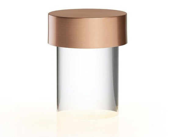 Portable Table Lamp | Rechargeable Glass Base | Touch Dimming, 4000mAh Battery