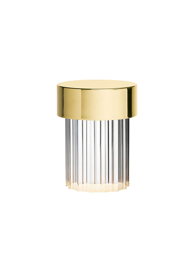 Portable Table Lamp | Rechargeable Glass Base | Touch Dimming, 4000mAh Battery