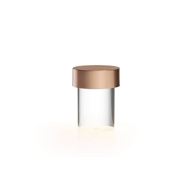 Portable Table Lamp | Rechargeable Glass Base | Touch Dimming, 4000mAh Battery
