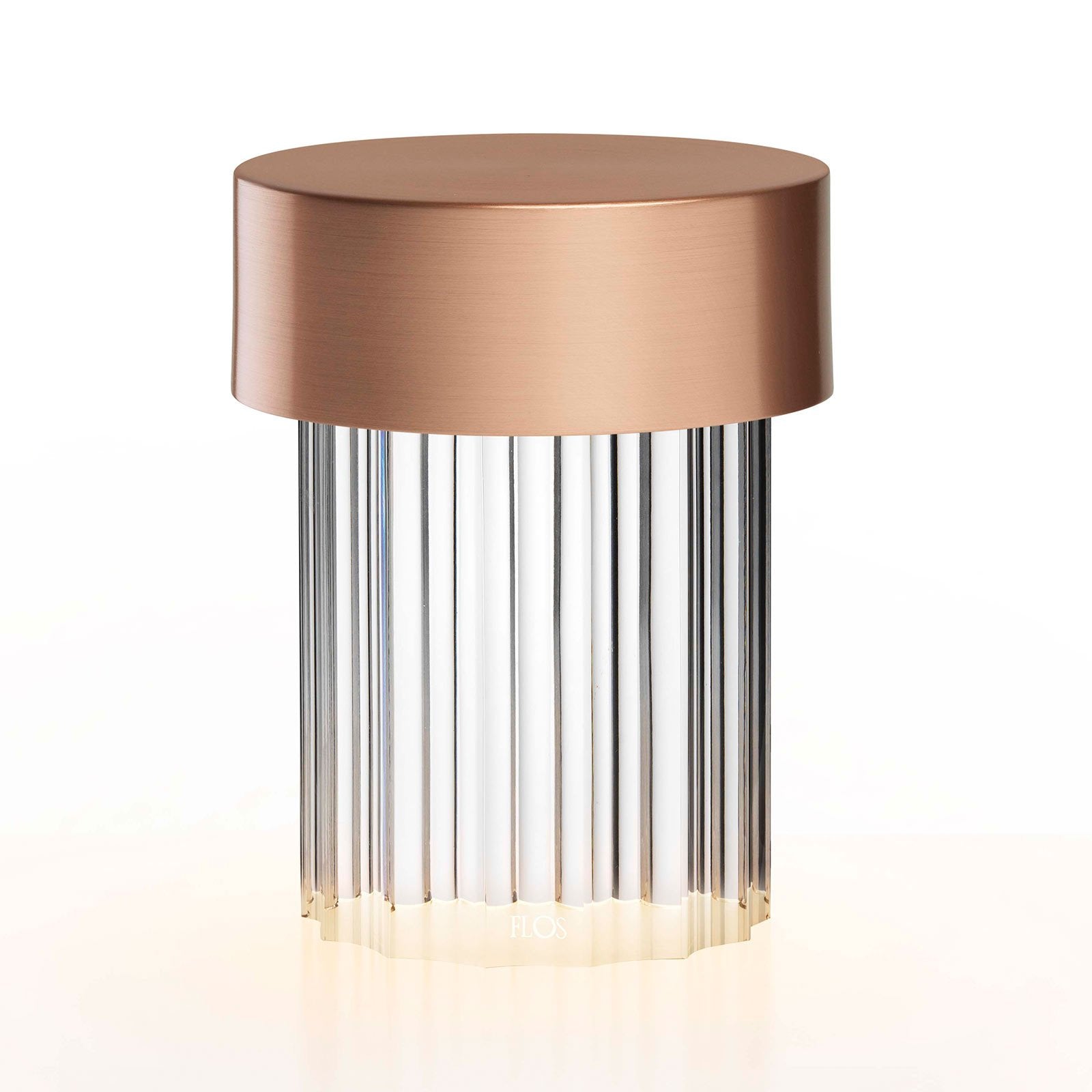 Portable Table Lamp | Rechargeable Glass Base | Touch Dimming, 4000mAh Battery