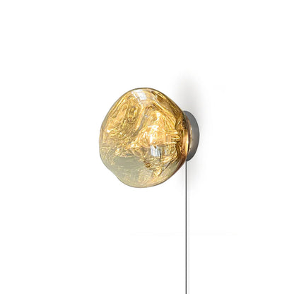 Lava Wall Lamp | Metal, PVC | Chrome, Rose Gold, Gold, Smoke Grey, Silver