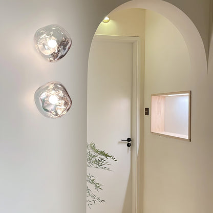 Lava Wall Lamp | Metal, PVC | Chrome, Rose Gold, Gold, Smoke Grey, Silver