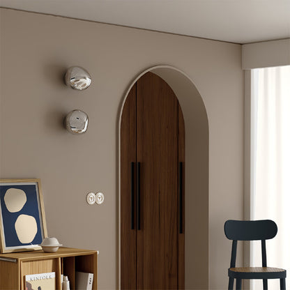 Lava Wall Lamp | Metal, PVC | Chrome, Rose Gold, Gold, Smoke Grey, Silver