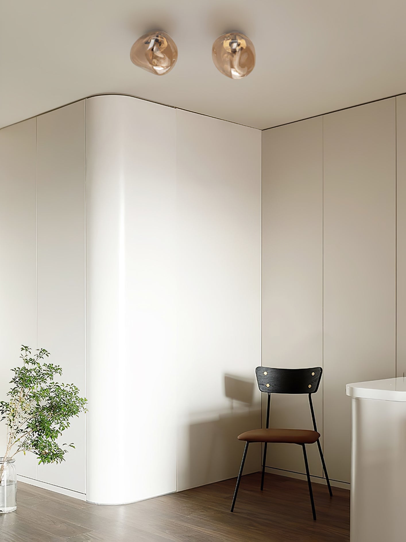 Lava Wall Lamp | Metal, PVC | Chrome, Rose gold, Gold, Smoke grey, Silver