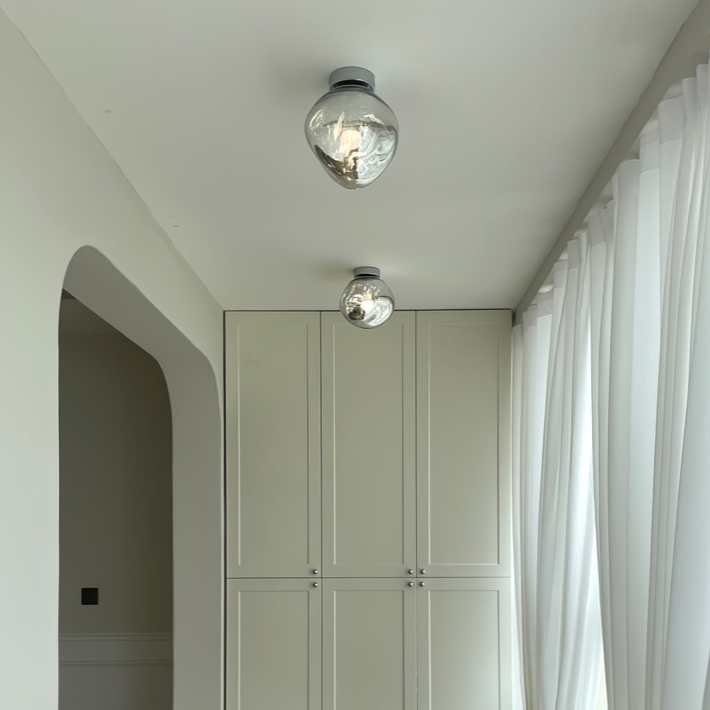 Lava Wall Lamp | Metal, PVC | Chrome, Rose gold, Gold, Smoke grey, Silver