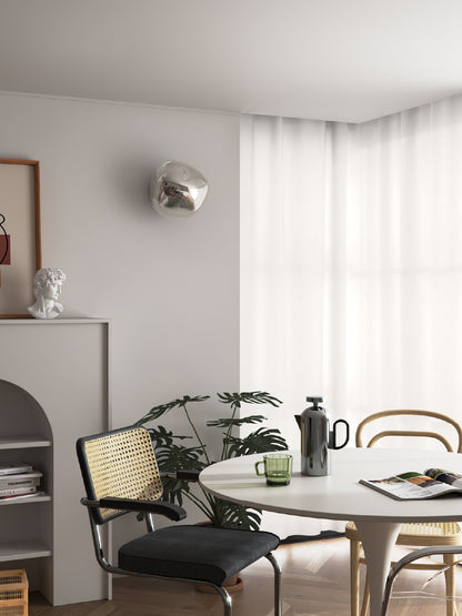 Lava Wall Lamp | Metal, PVC | Chrome, Rose Gold, Gold, Smoke Grey, Silver