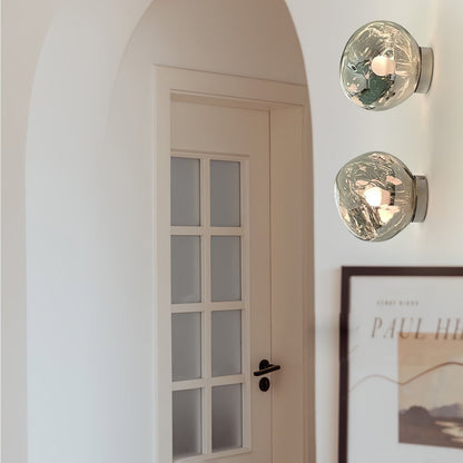 Lava Wall Lamp | Metal, PVC | Chrome, Rose Gold, Gold, Smoke Grey, Silver