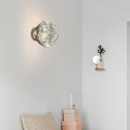 Lava Wall Lamp | Metal, PVC | Chrome, Rose Gold, Gold, Smoke Grey, Silver