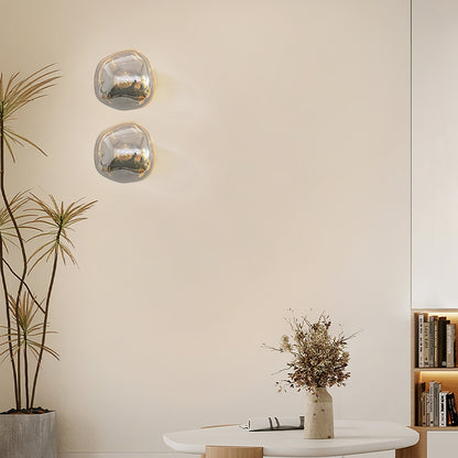 Lava Wall Lamp | Metal, PVC | Chrome, Rose Gold, Gold, Smoke Grey, Silver