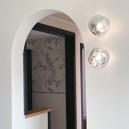 Lava Wall Lamp | Metal, PVC | Chrome, Rose Gold, Gold, Smoke Grey, Silver