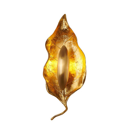 Leaf Brass Wall Lamp | Brass & Iron | Indoor Lighting