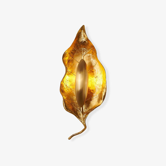 Leaf Brass Wall Lamp | Brass & Iron | Indoor Lighting