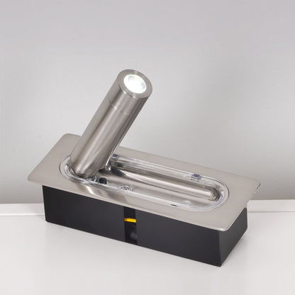 OmniLux Reading Lamp | Ergonomic 360º Rotation | Matte Black, White, Aluminum, Copper