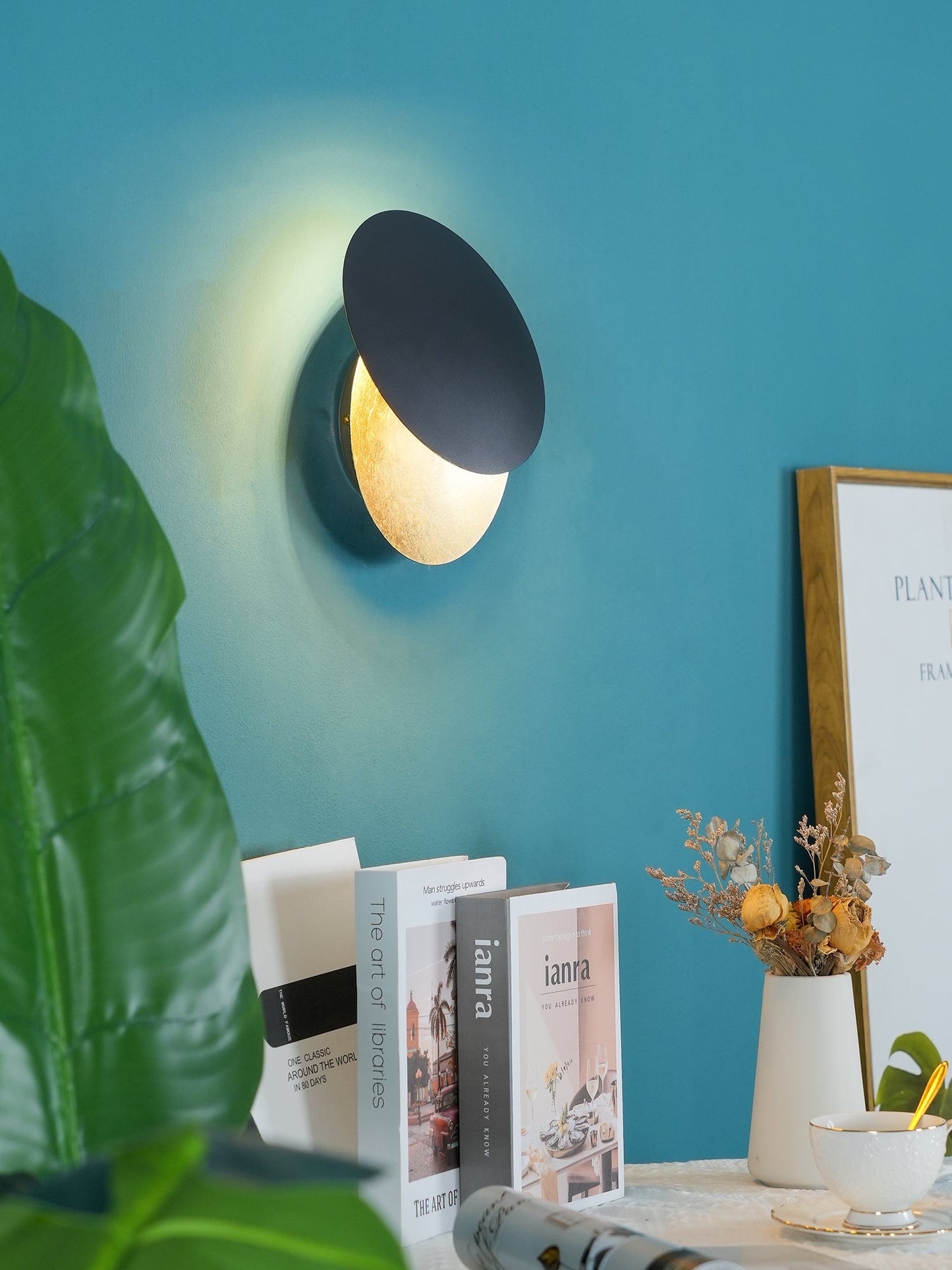 Giorgio Wall Lamp | Adjustable Metal Design | 25 cm Diameter | Multiple Color Options