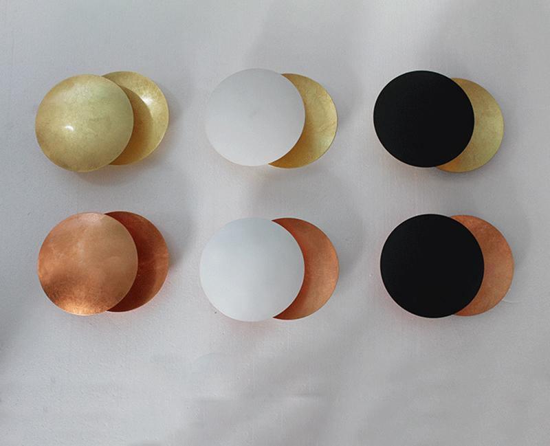 Giorgio Wall Lamp | Adjustable Metal Design | 25 cm Diameter | Multiple Color Options