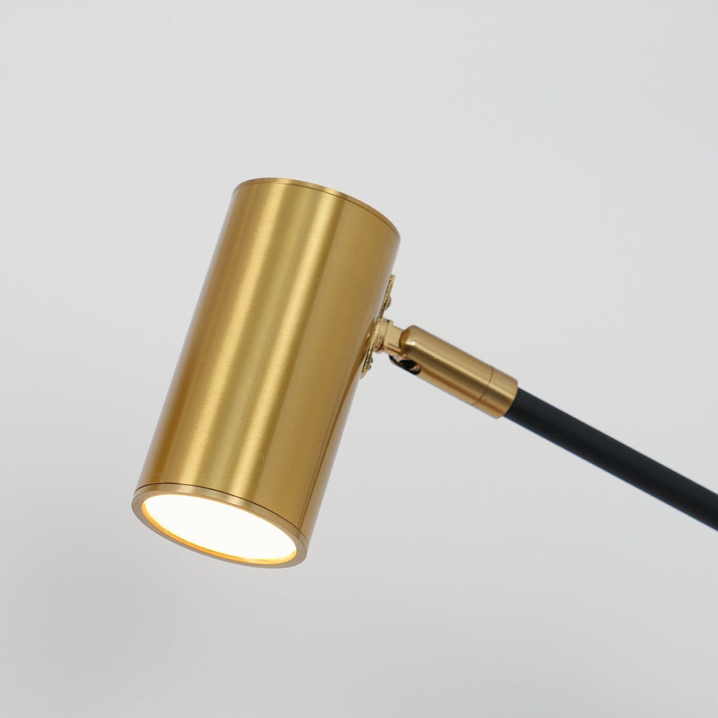 Lektor Table Lamp | Metal | Gold & Black | 60cm Diameter