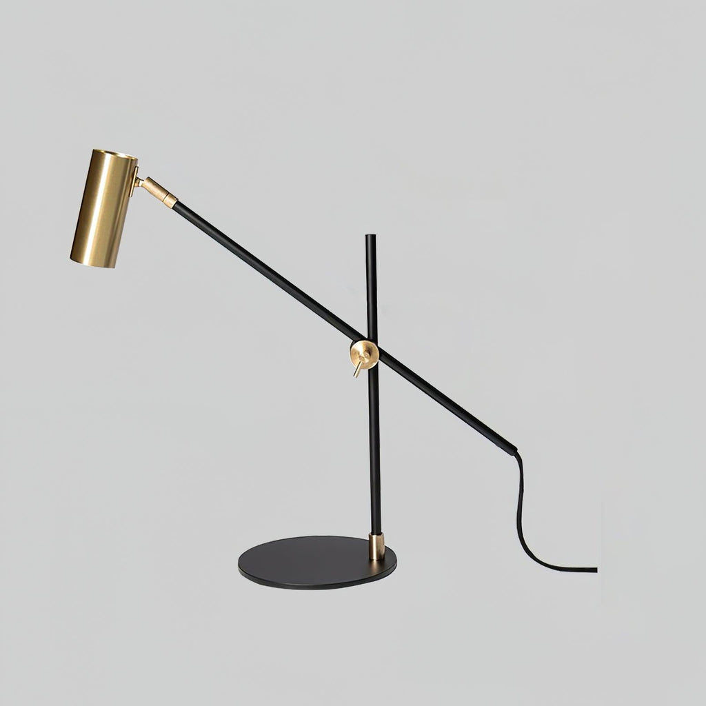 Lektor Table Lamp | Metal | Gold & Black | 60cm Diameter