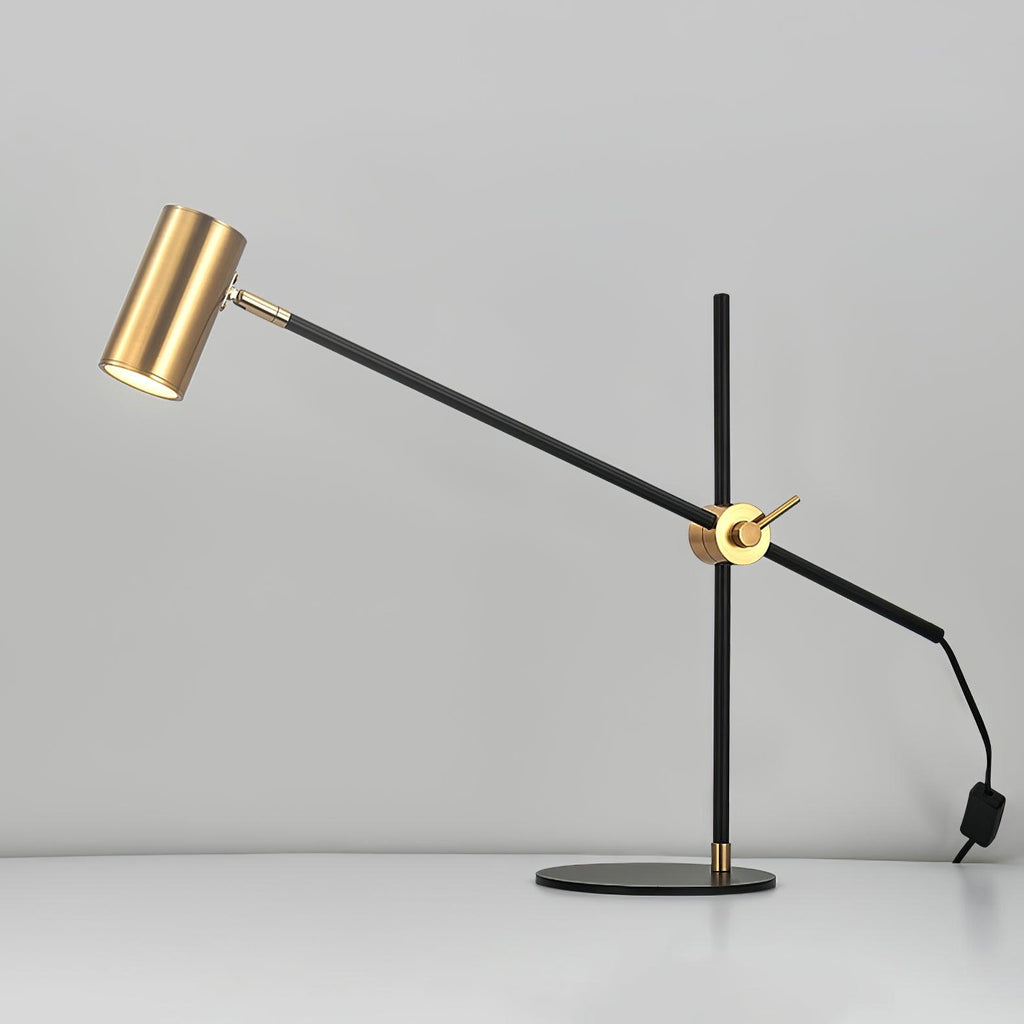 Lektor Table Lamp | Metal | Gold & Black | 60cm Diameter