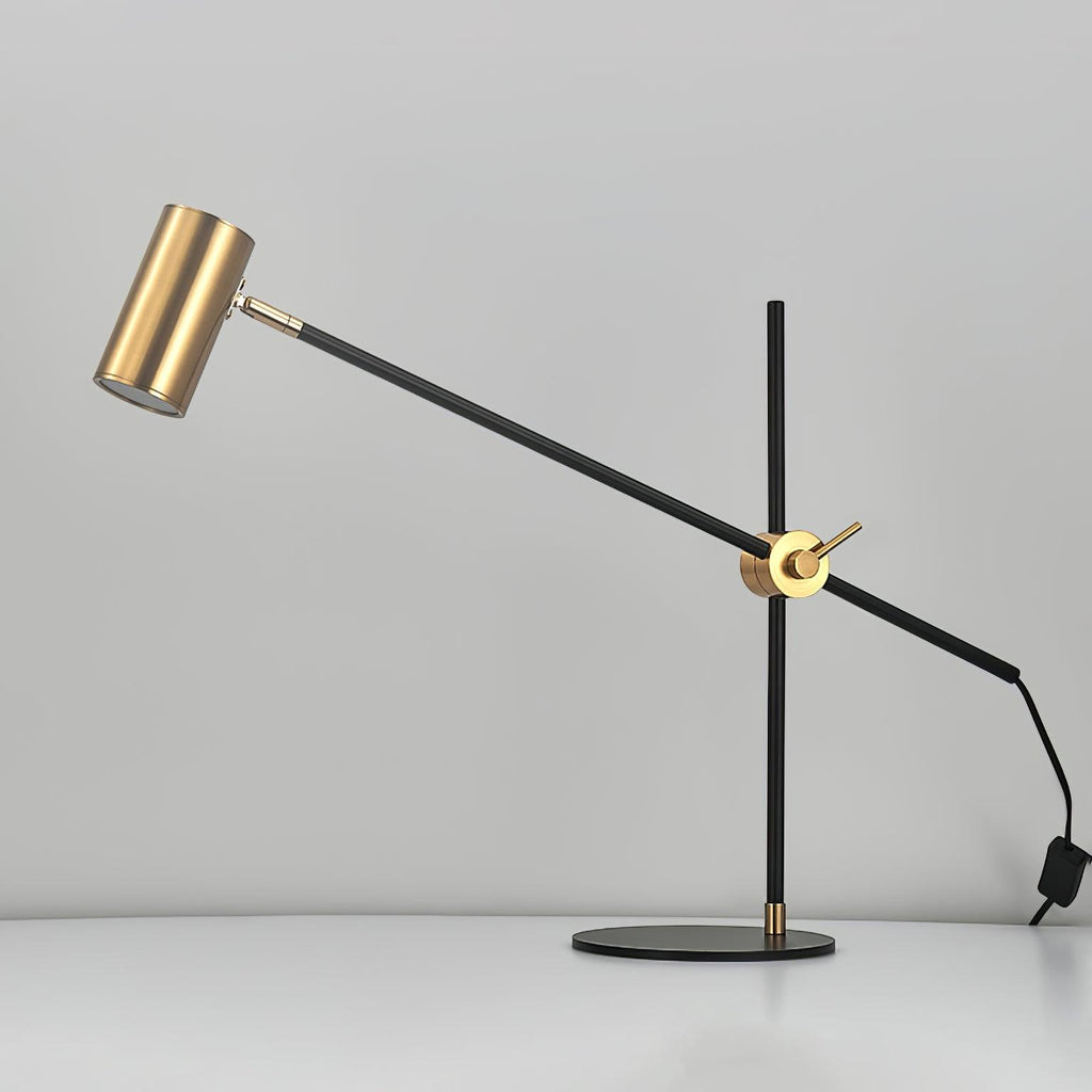 Lektor Table Lamp | Metal | Gold & Black | 60cm Diameter