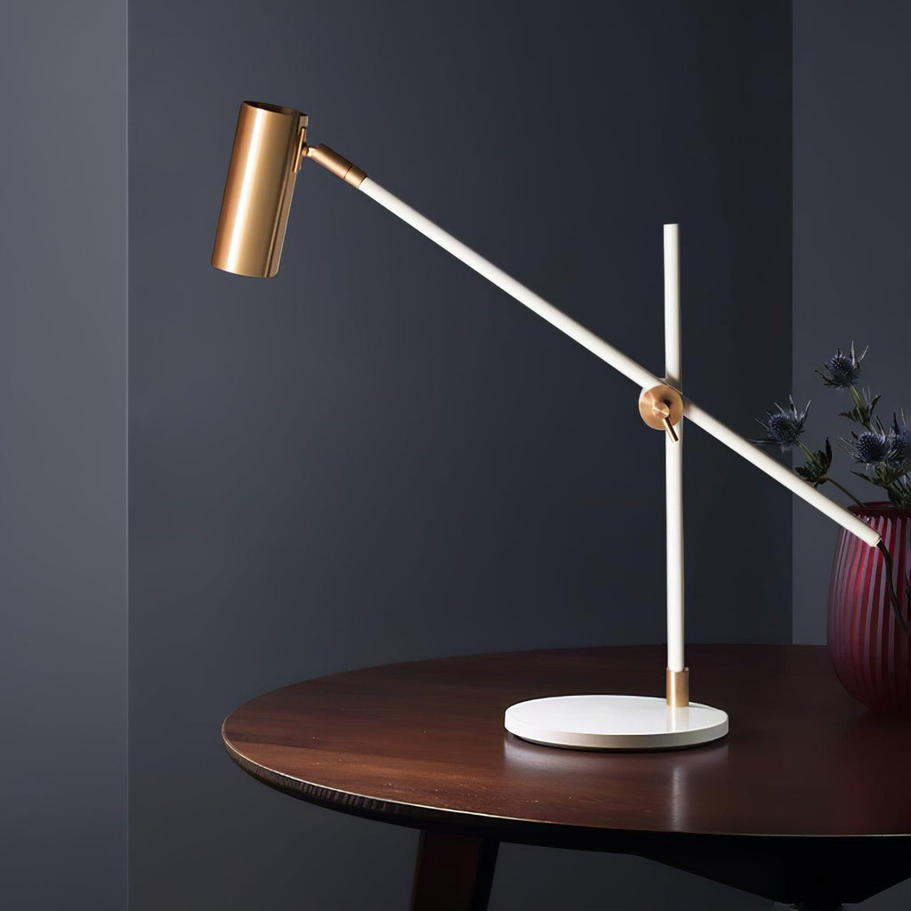 Lektor Table Lamp | Metal | Gold & Black | 60cm Diameter