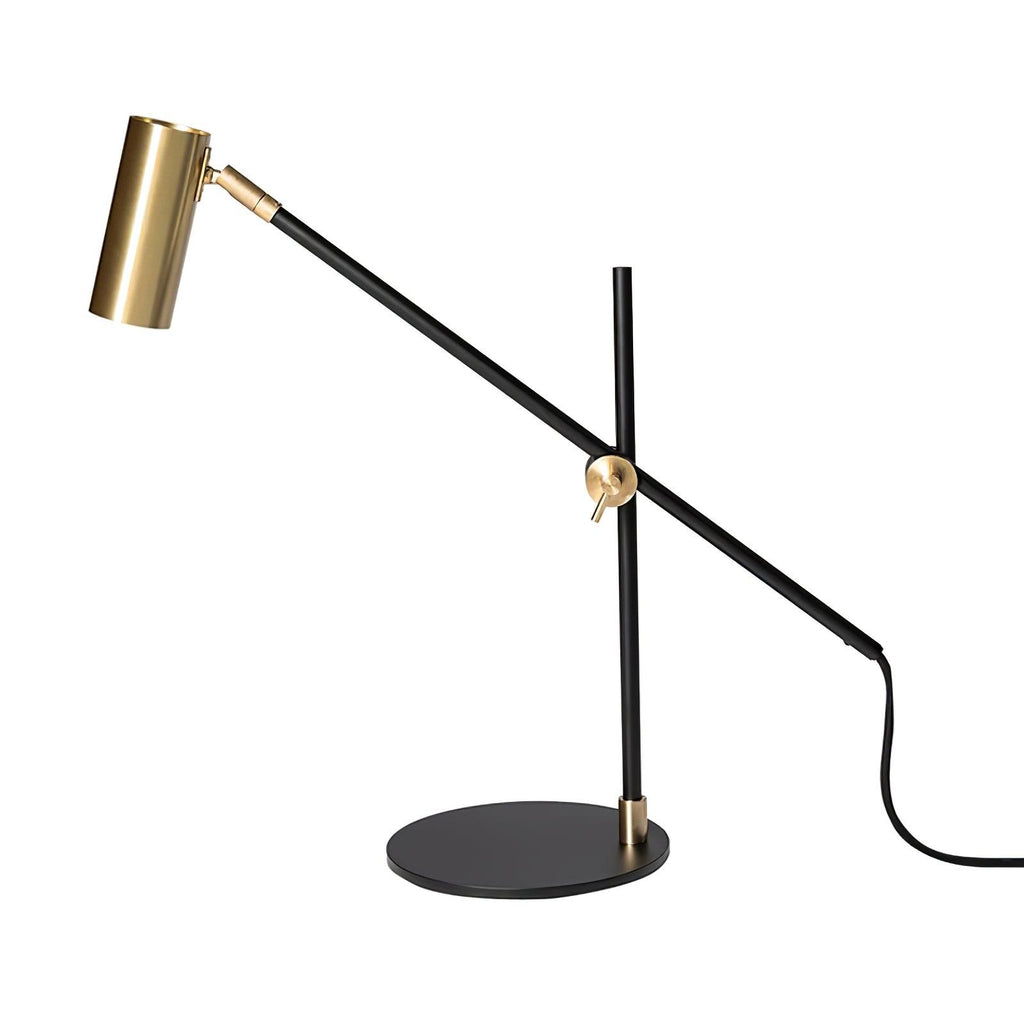 Lektor Table Lamp | Metal | Gold & Black | 60cm Diameter