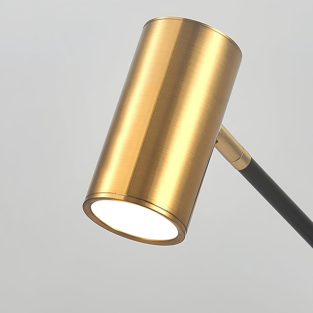 Lektor Table Lamp | Metal | Gold & Black | 60cm Diameter