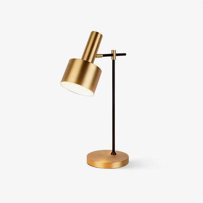 Lento Table Lamp | Polished Gold Finish | Black