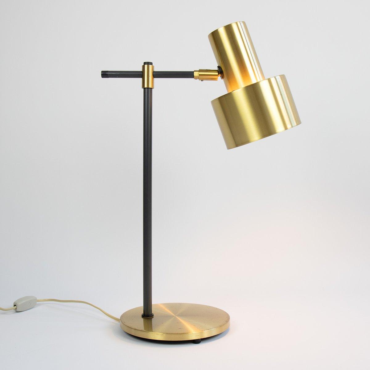 Lento Table Lamp | Polished Gold Finish | Black