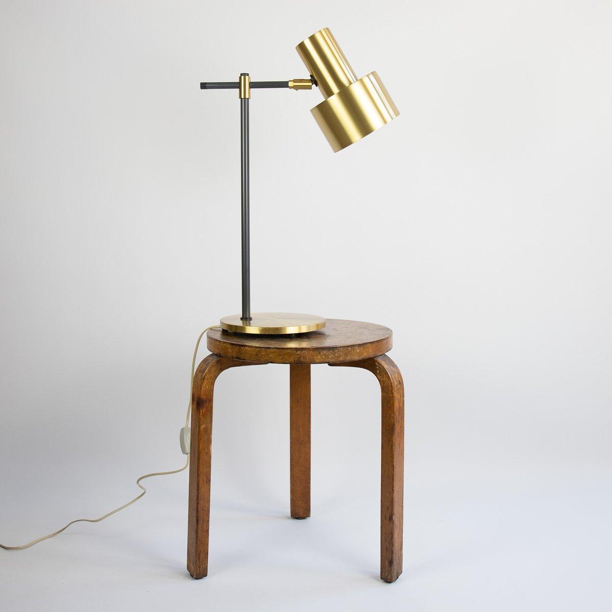 Lento Table Lamp | Polished Gold Finish | Black