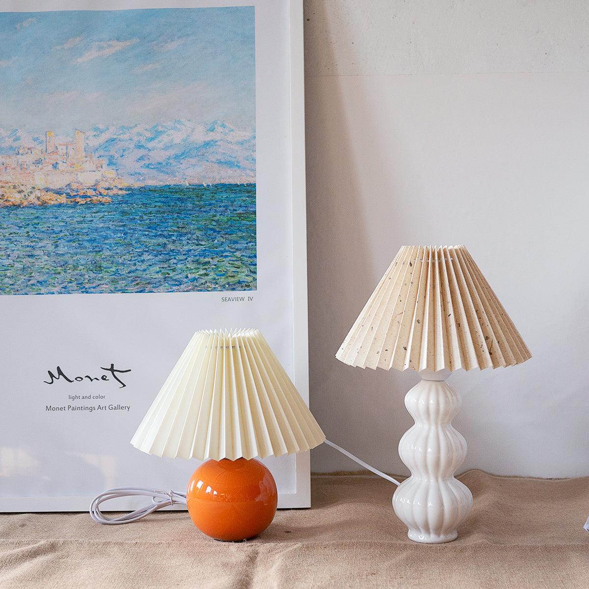 Leo Table Lamp | Ceramic | White