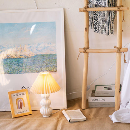 Leo Table Lamp | Ceramic | White