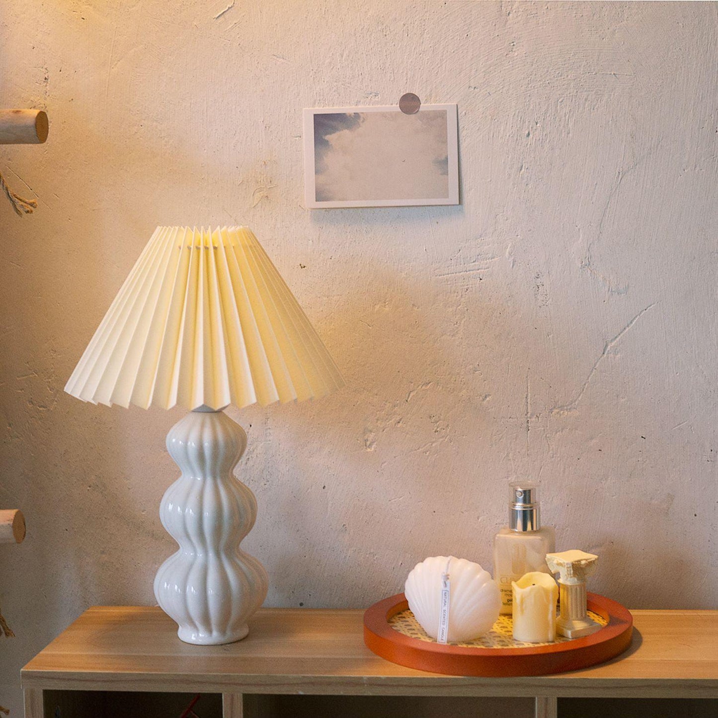 Leo Table Lamp | Ceramic | White