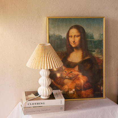 Leo Table Lamp | Ceramic | White
