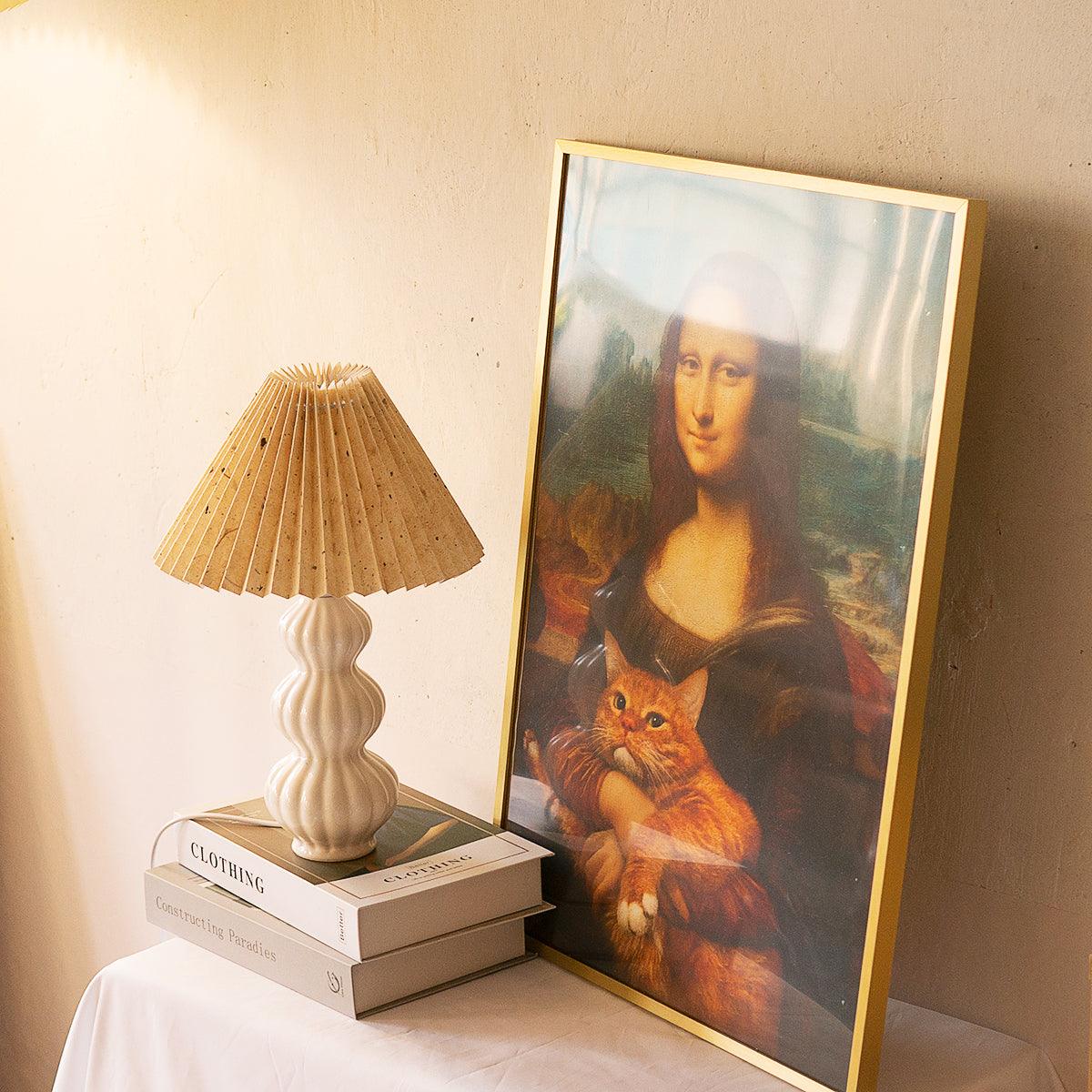 Leo Table Lamp | Ceramic | White