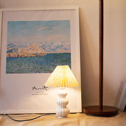 Leo Table Lamp | Ceramic | White