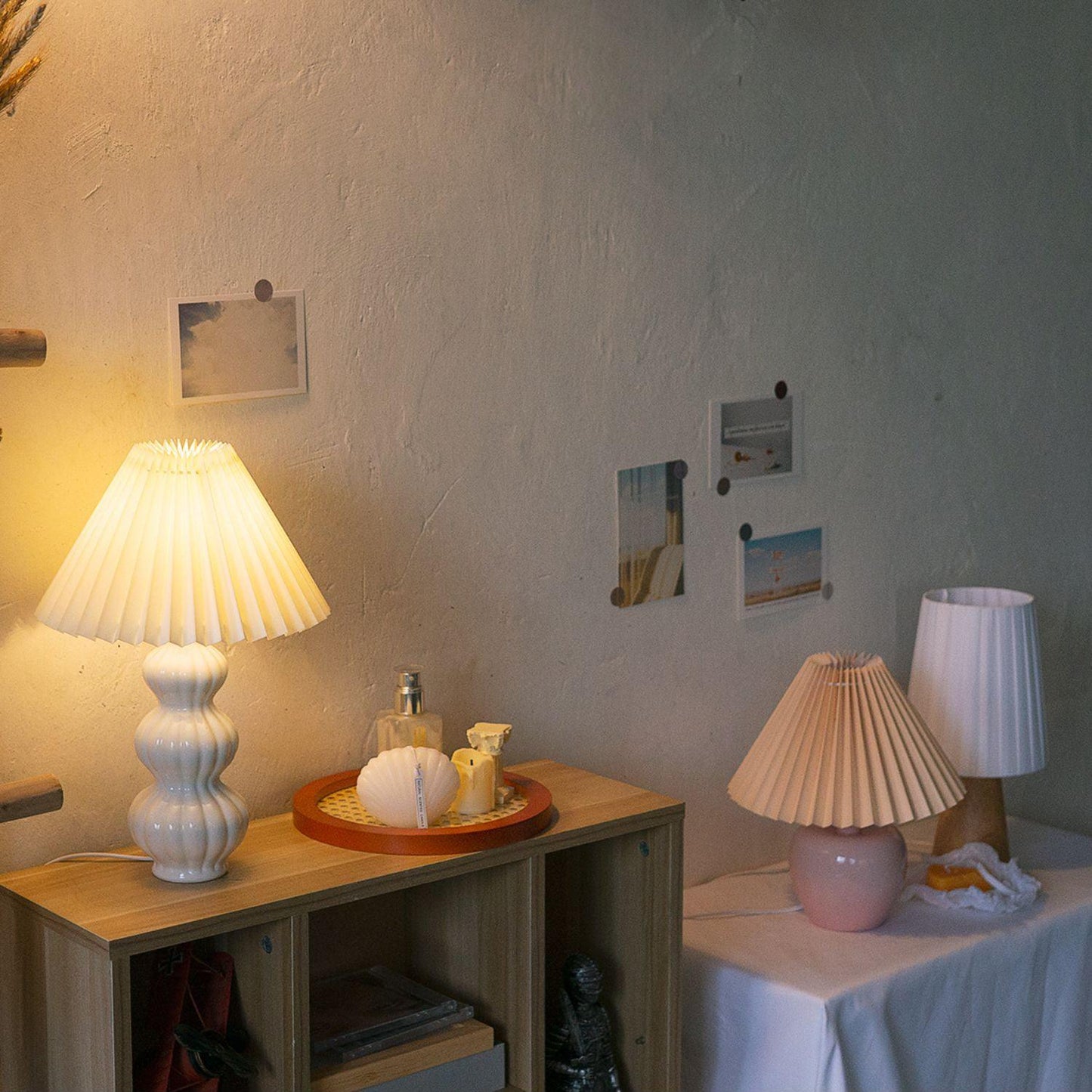 Leo Table Lamp | Ceramic | White