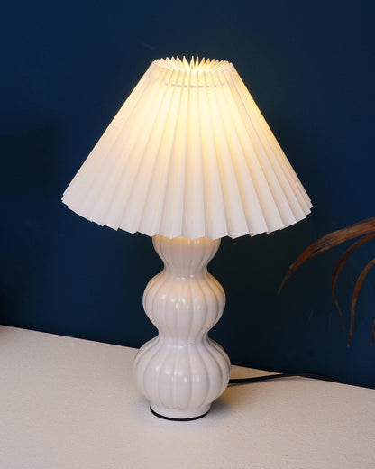 Leo Table Lamp | Ceramic | White