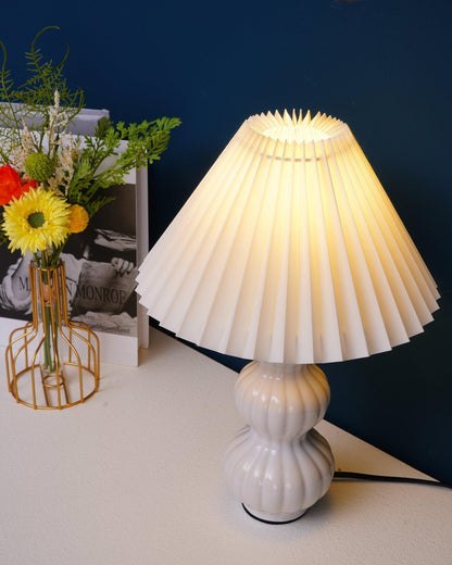 Leo Table Lamp | Ceramic | White