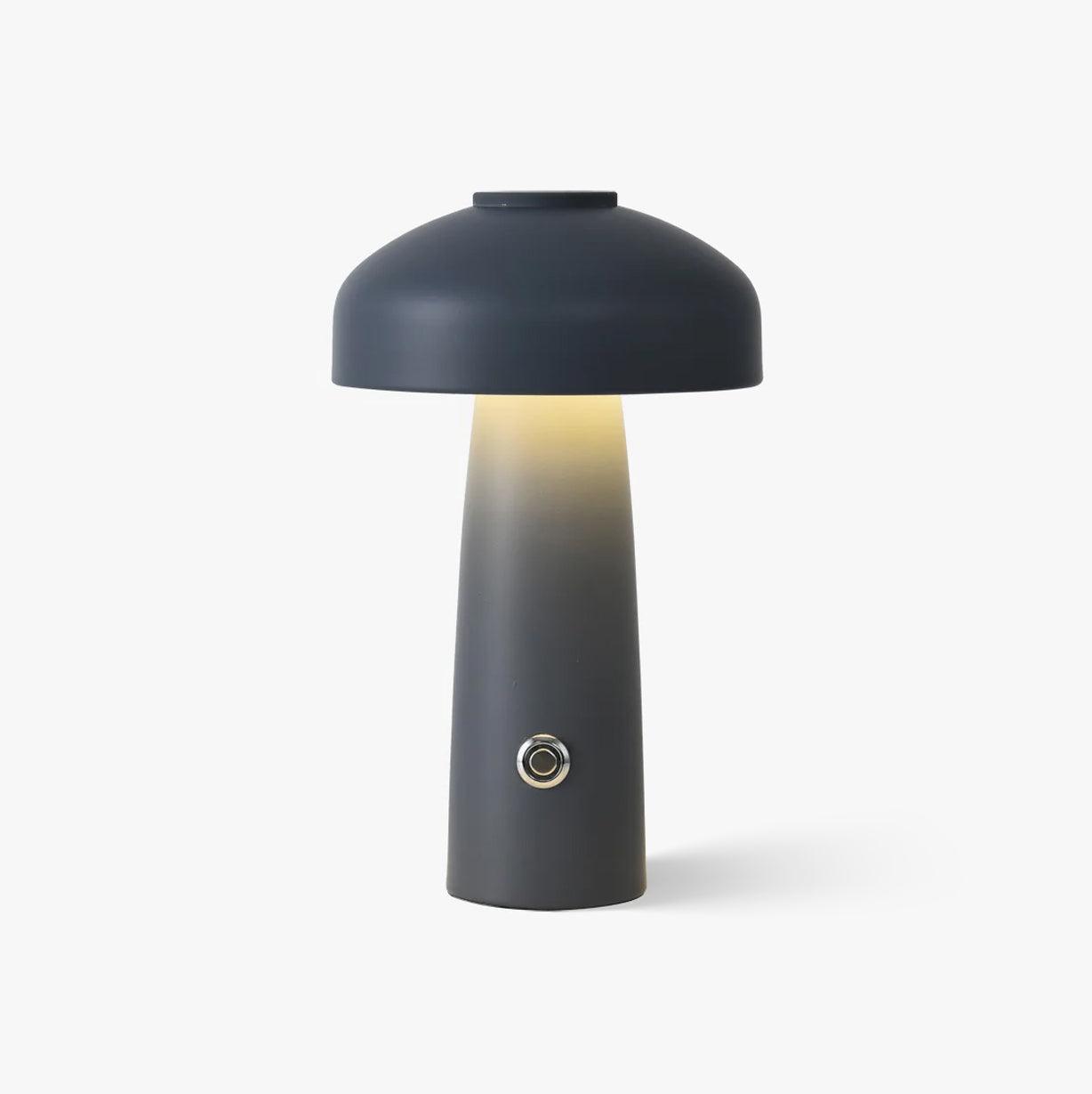Leon Mushroom Table Lamp | Metal | Built-in Battery