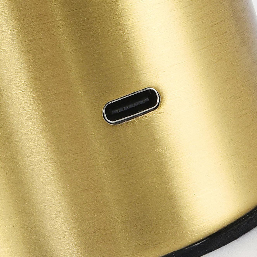 Leon Mushroom Table Lamp | Metal | Built-in Battery
