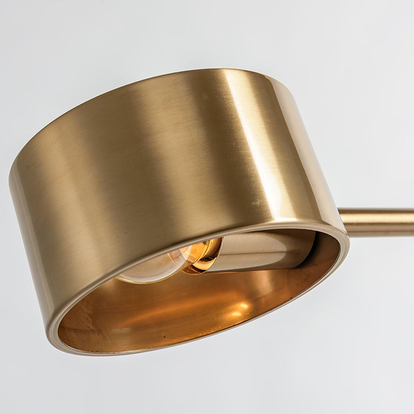 Lever Office Table Light | Metal & Iron | Gold
