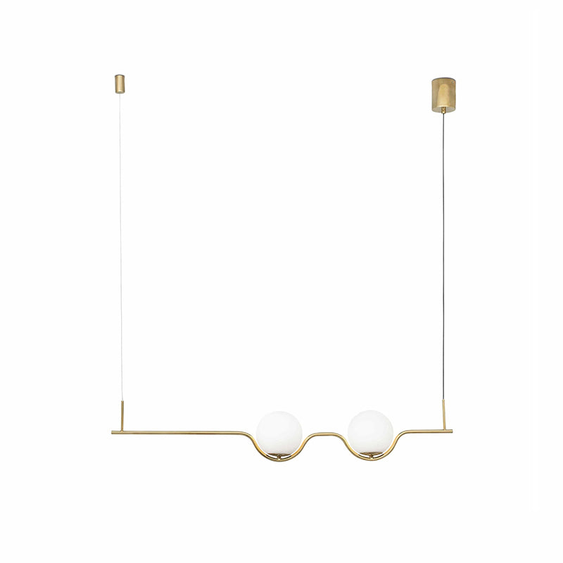 Levita Pendant Lamp | Iron & Glass | Gold & Black