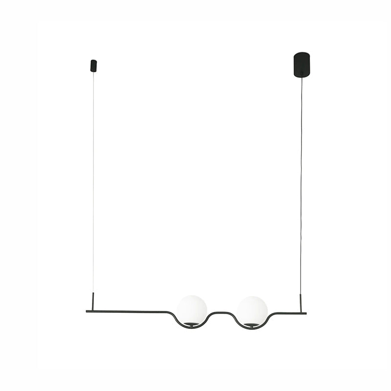 Levita Pendant Lamp | Iron & Glass | Gold & Black