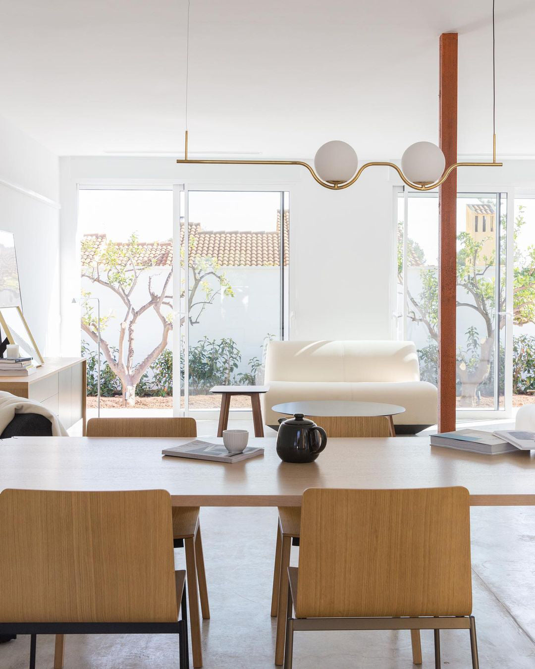 Levita Pendant Lamp | Iron & Glass | Gold & Black